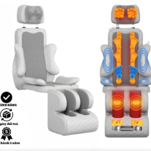 Ghế Massage toàn thân Kamaso cải tiến Massage lưng thêm 12 con lăn Bảo hành 5 năm